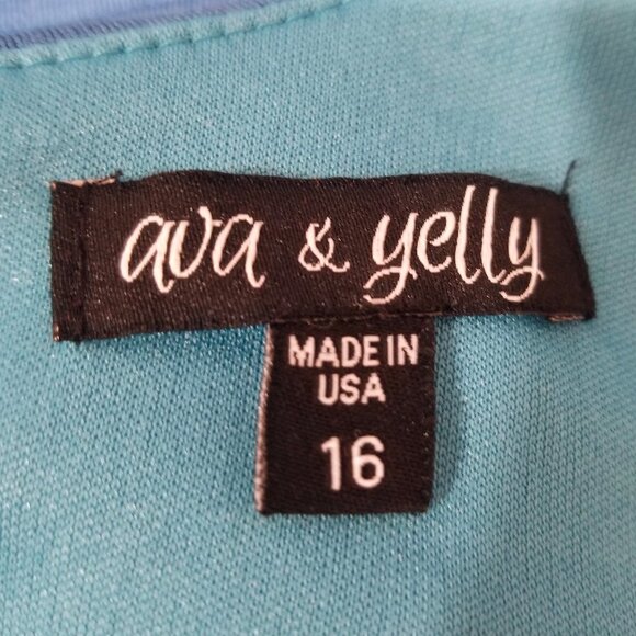 Girls' Ava & Yelly Fit and Flare Skater Dress, Size 16, EUC - Picture 5 of 10